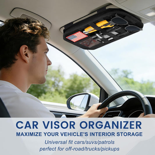 Vutirp Car Sun Visor Organizer