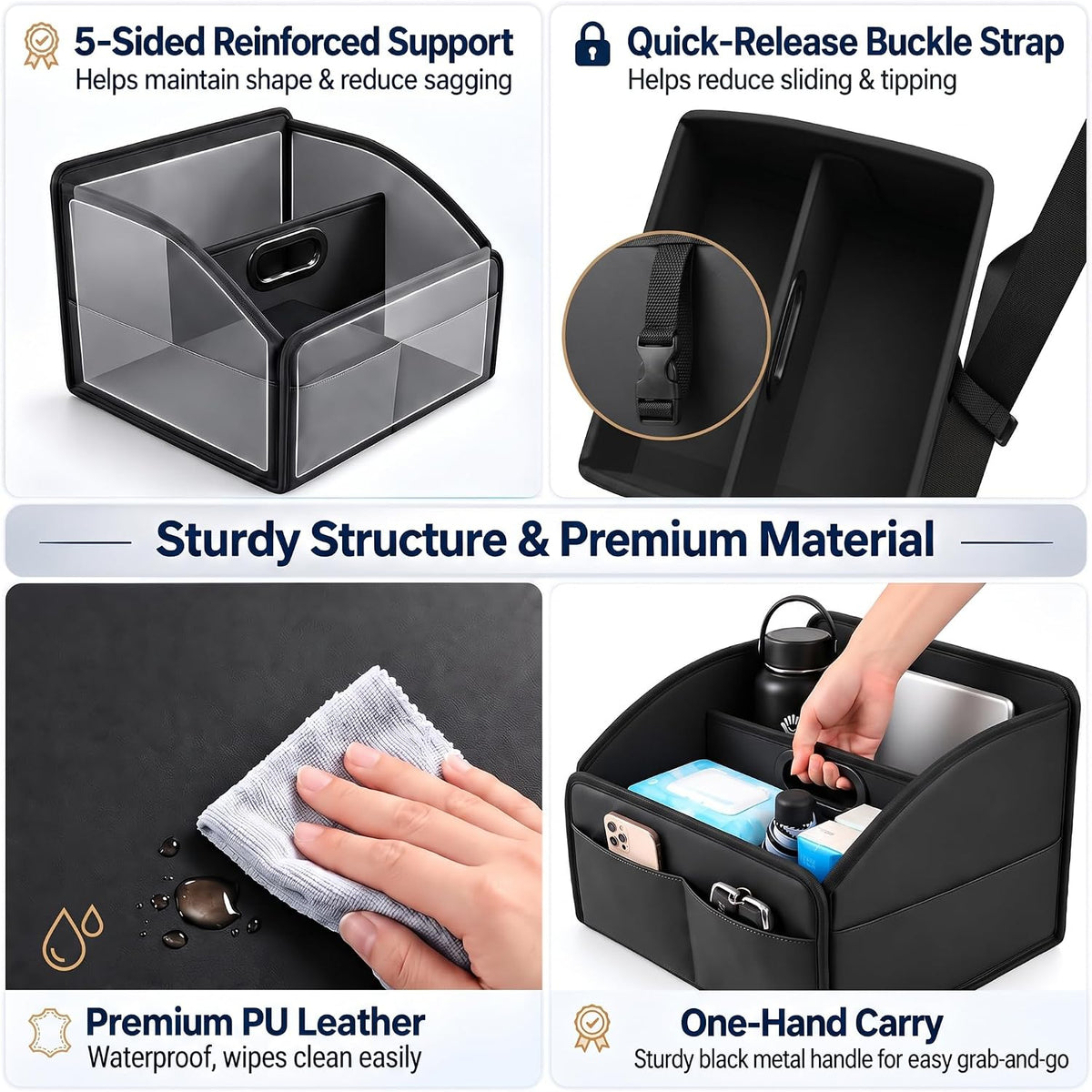Uplien Car Seat Organizer