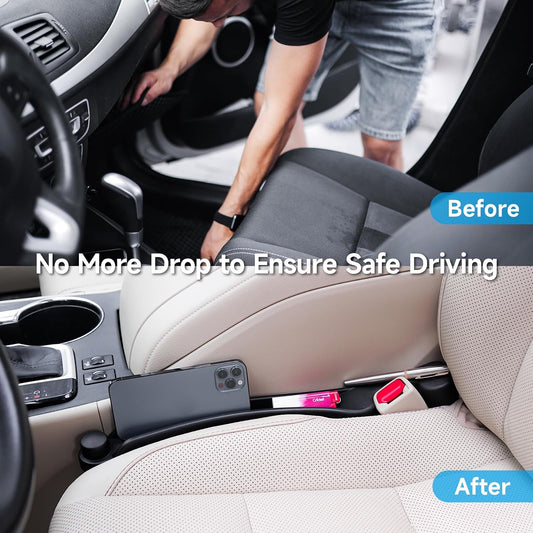 Givifive Car Seat Gap Filler Organizer