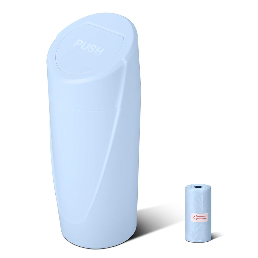 SGLRT Light Blue Car Trash Can
