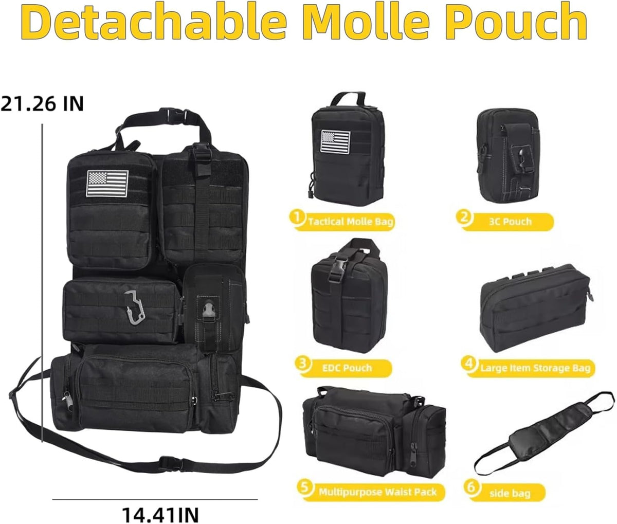 BIAOXMAW Tactical Seat Back Organizer