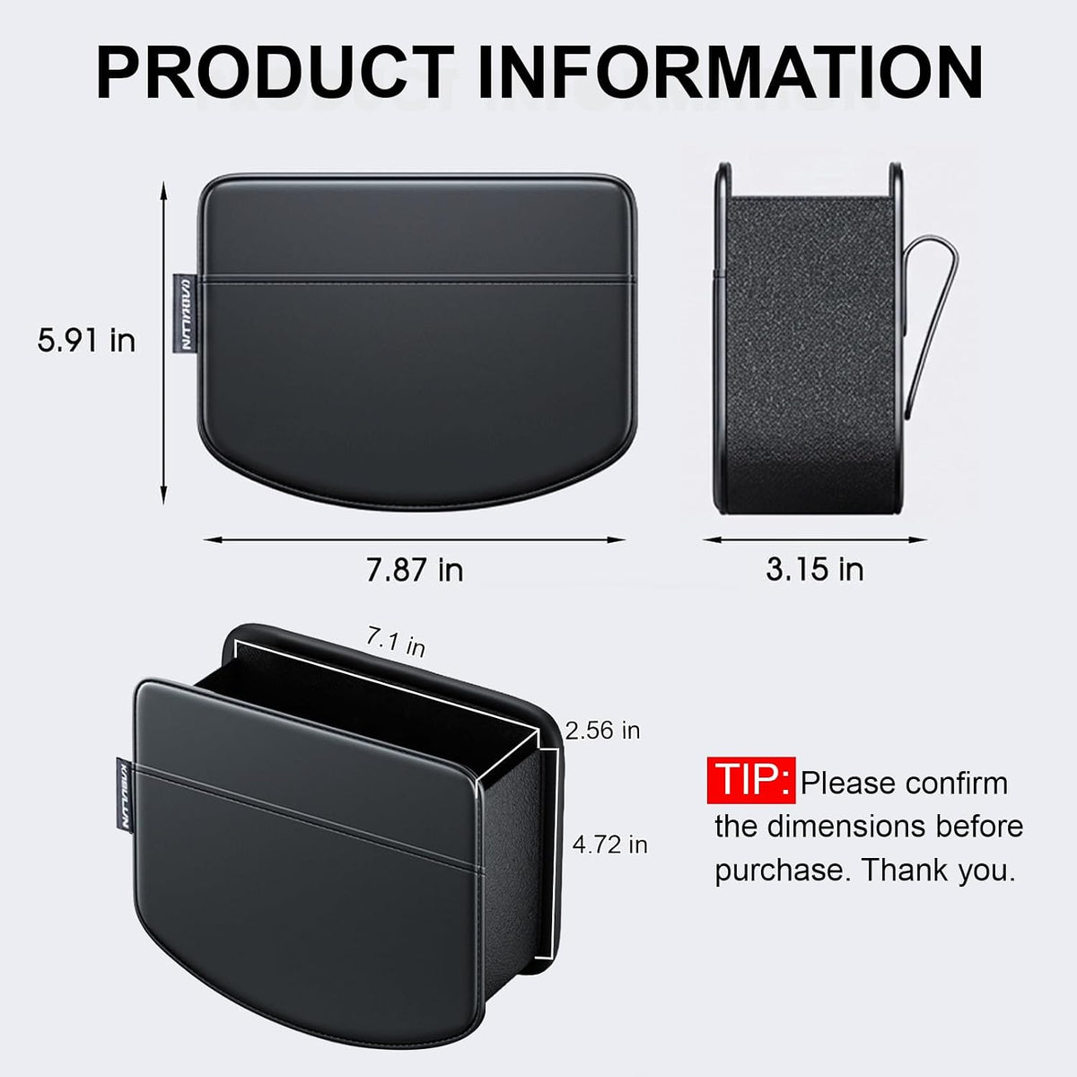 LEIWOOR Car Door Organizer