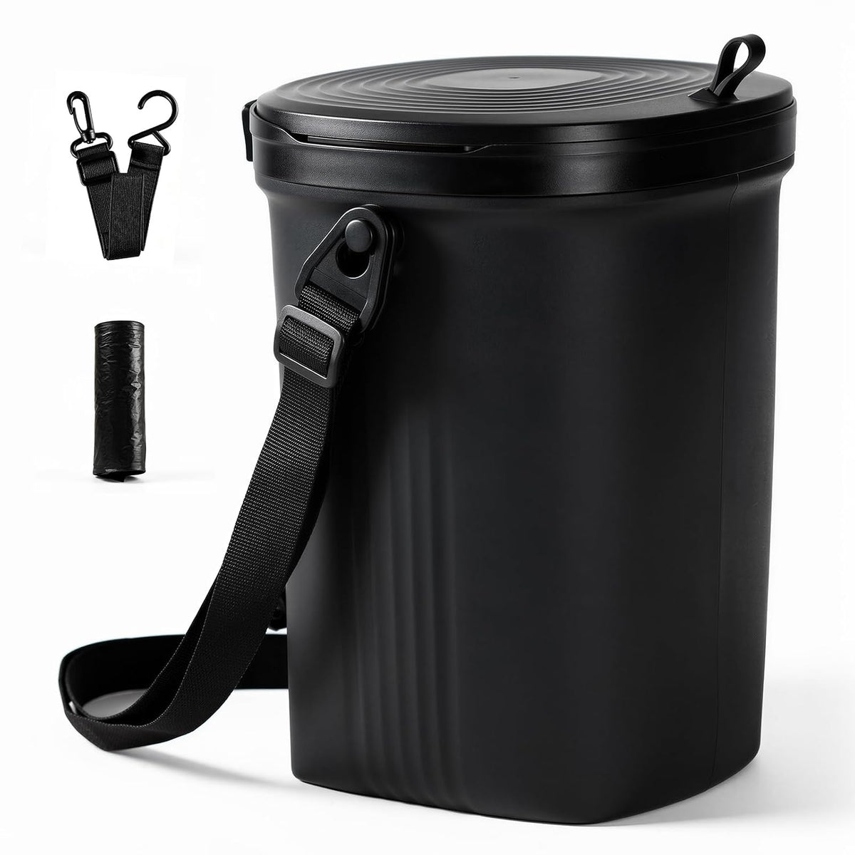 Adorylla Car Trash Can with Lid
