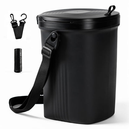 Adorylla Car Trash Can with Lid