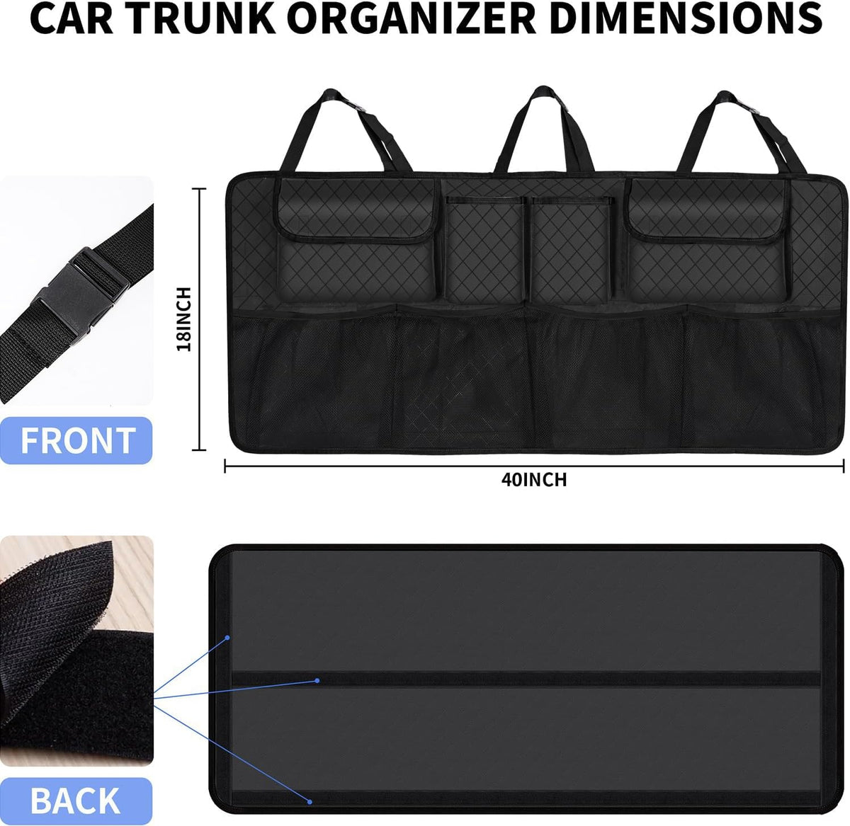 NEWFOM Car Trunk Organizer