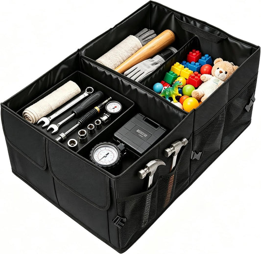 TSIEBRV Collapsible Car Trunk Organizer