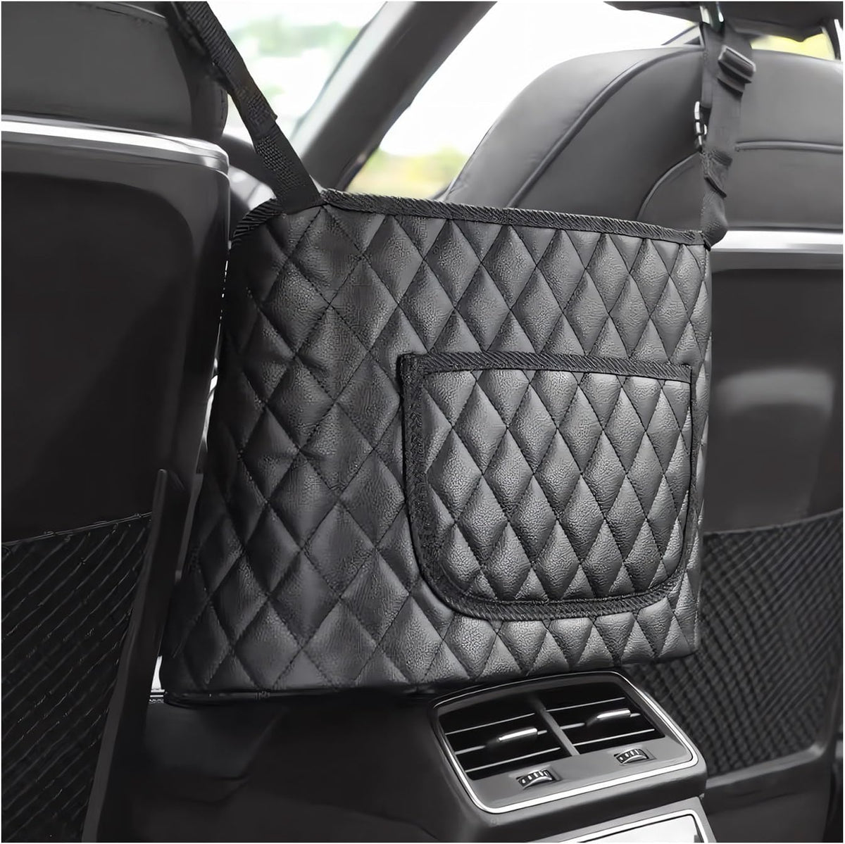 povtii Leather Car Organizer