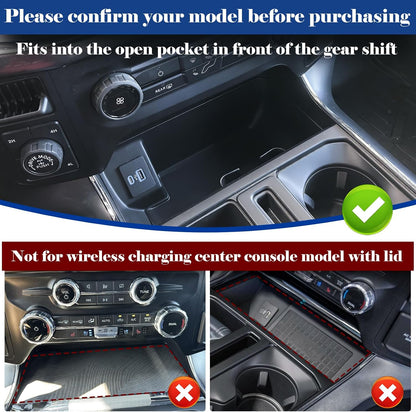 Sinvanho Ford F150 Console Organizer