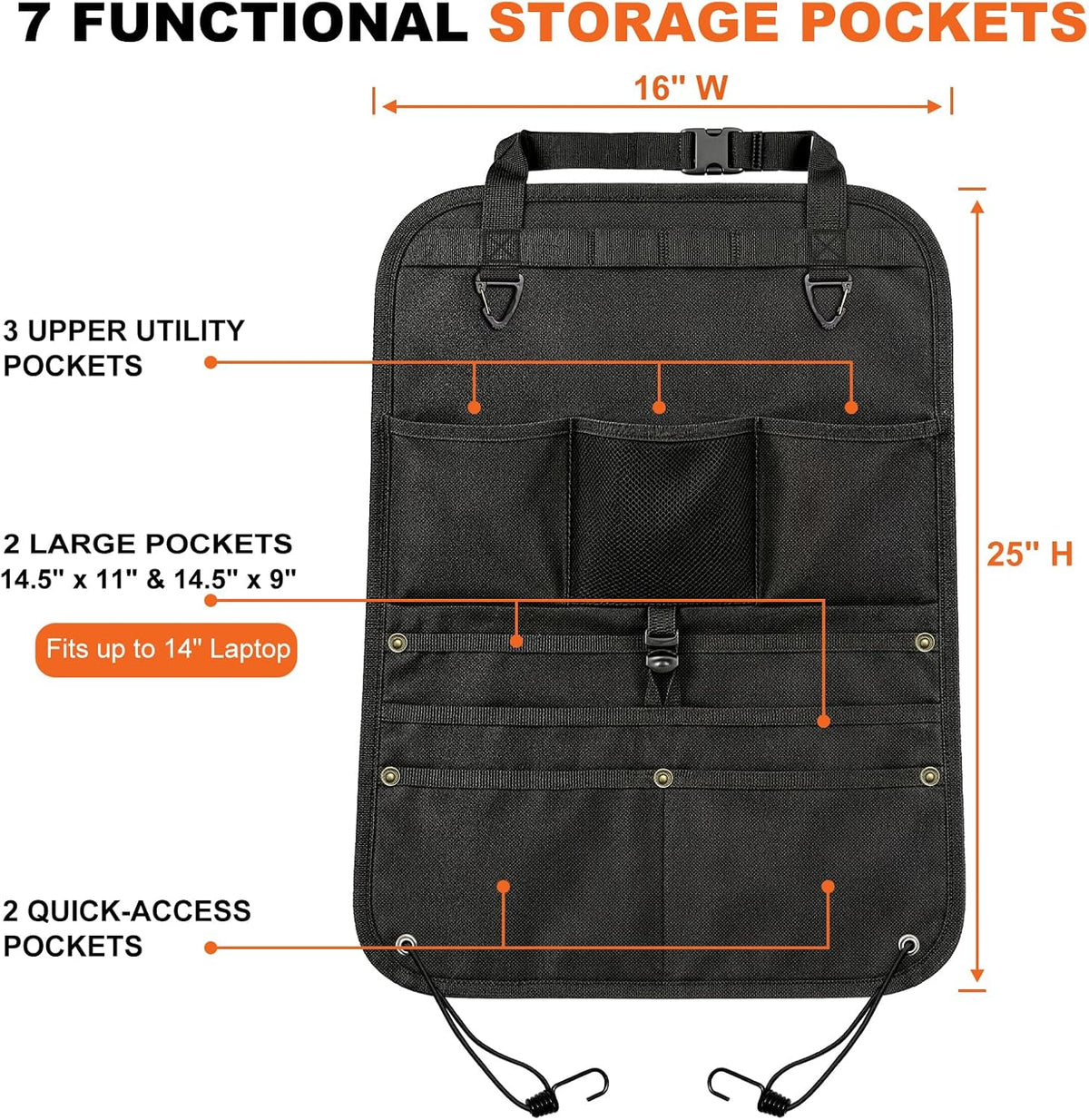 Prectivo Backseat Car Organizer