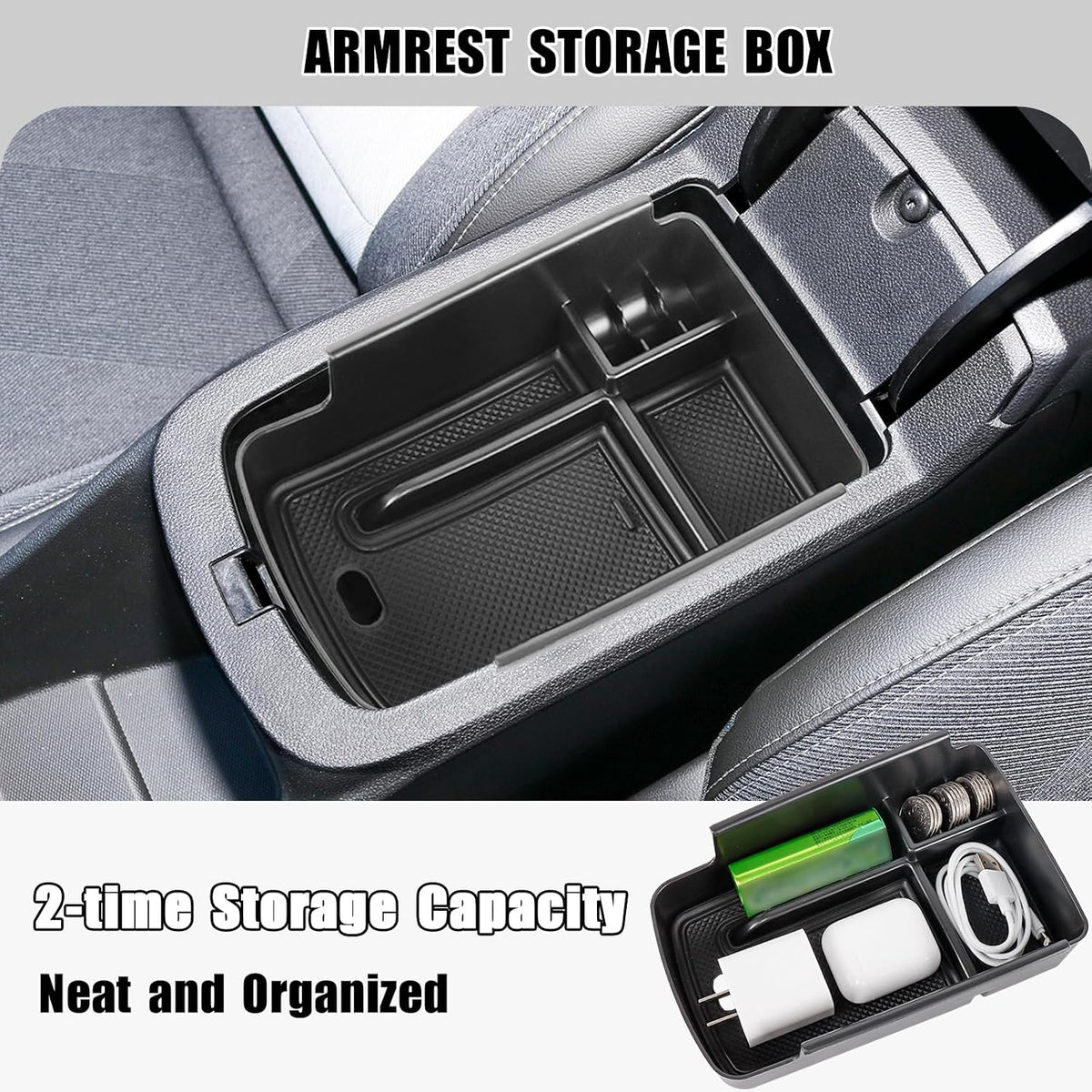 Neepiar Chevy Trax Console Organizer