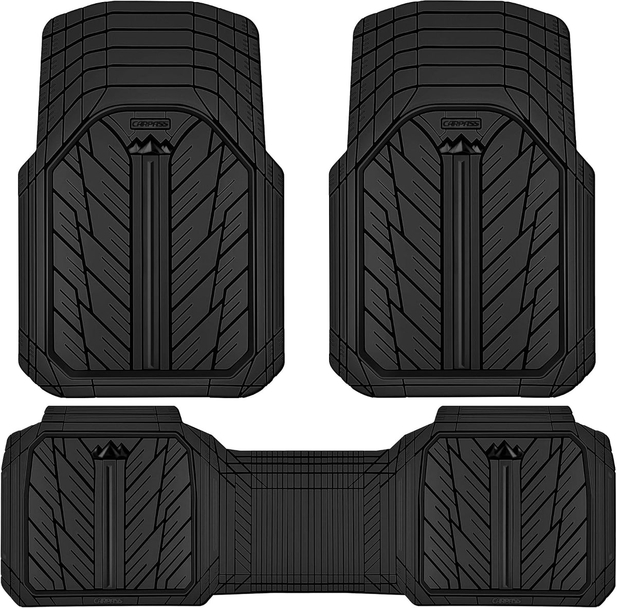 CAR PASS Rubber Car Floor Mats