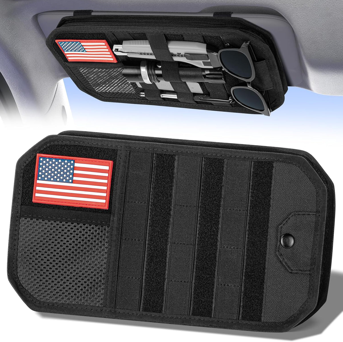 Vutirp Car Sun Visor Organizer